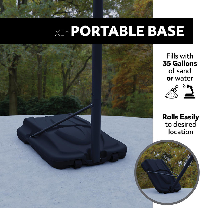 Lifetime Height Adjustable Portable Basketball Hoop (52" Polycarbonate Backboard) & Reviews